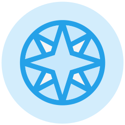Compass rose icon