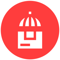 Parcel protection icon