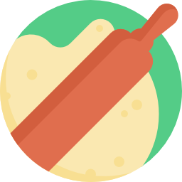 Dough rolling icon