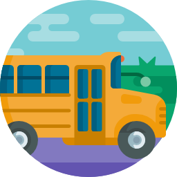 School bus icon