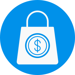 Shopping bag icon