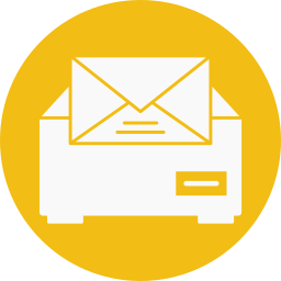 Значок почтового ящика иконка
