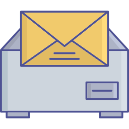 Значок почтового ящика иконка