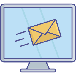 e-mail-symbol senden icon