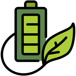 batterie écologique Icône