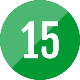 número 15 Ícone