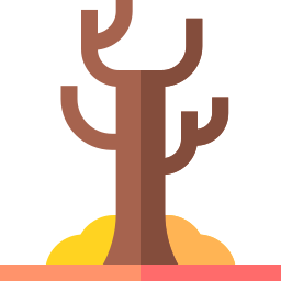 árbol seco icono