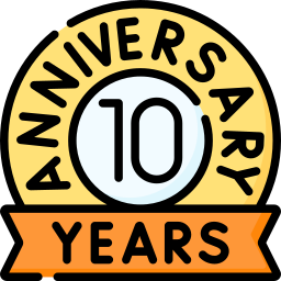 10 anos Ícone