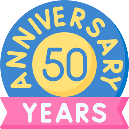 50 aniversario icono