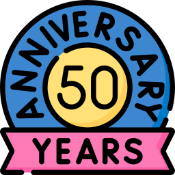 50 aniversario icono