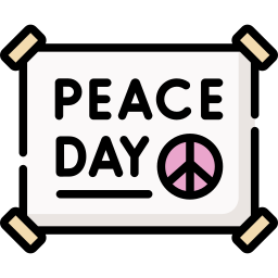 internationale dag van de vrede icoon