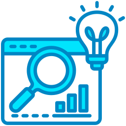 investigación y desarrollo icono