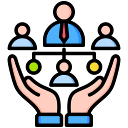 Organization structure icon