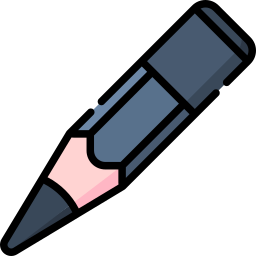 ołówek węglowy ikona