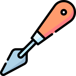cuchillo de paleta icono