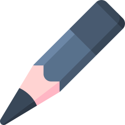 ołówek węglowy ikona
