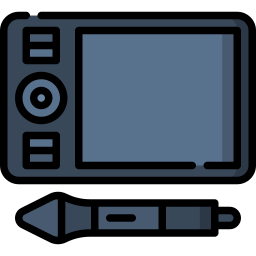 Drawing tablet icon