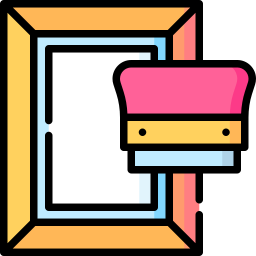 Screen printing icon