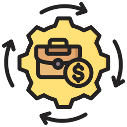 Business operation icon