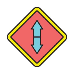 Up and down icon