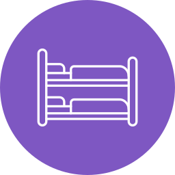 Bunk bed icon