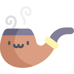 Smoking pipe icon