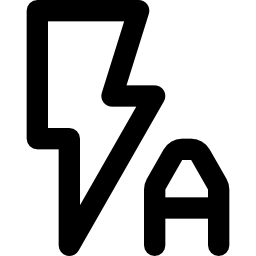 automatyczna lampa błyskowa ikona