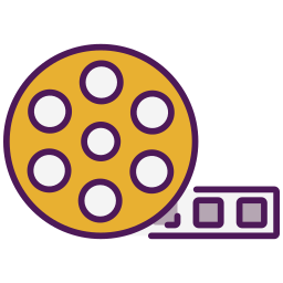 Film reel icon