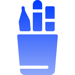 Pen holder icon