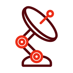 antenne satellite Icône