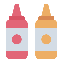 Ketchup bottle icon