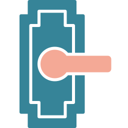 Door handle icon