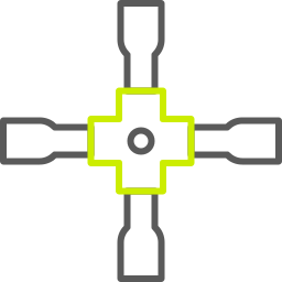 Lug wrench icon