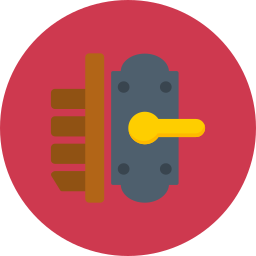 Door lock icon