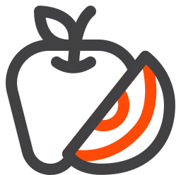 リンゴのスライス icon