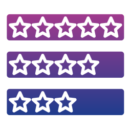 Star rating icon