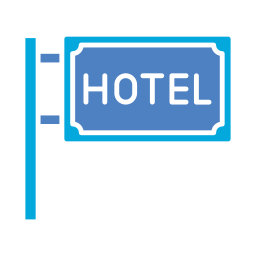 hotelbord icoon