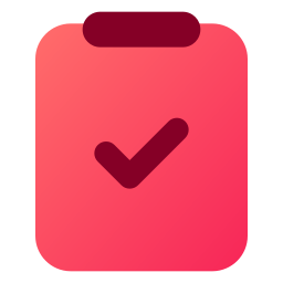 Clipboard check icon