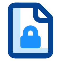 File lock icon