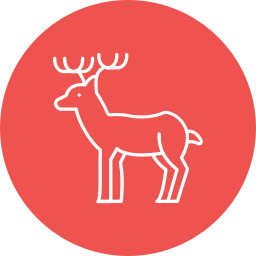 cerf Icône