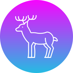 cerf Icône