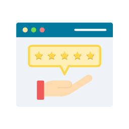 Customer reviews icon
