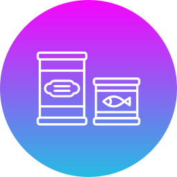 Canned food icon