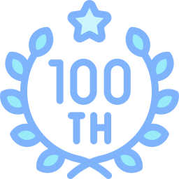 100e anniversaire Icône