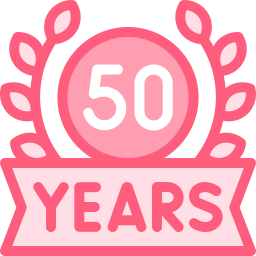 aniversário de 50 anos Ícone