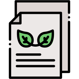 Recycle paper icon