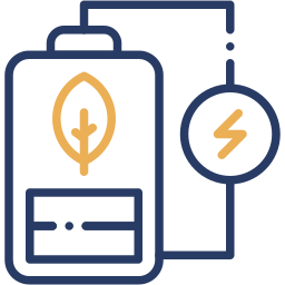 batterie écologique Icône