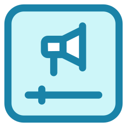 Video advertising icon