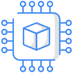 Computer chip icon