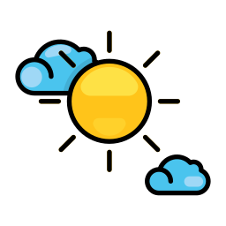 ensolarado Ícone